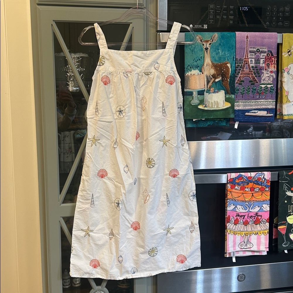 Printfresh Seashell Embroidered Nightgown - image 6